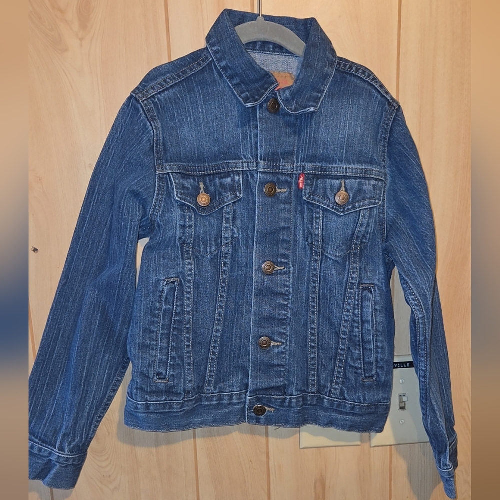 Levi's Denim Jean Jacket Girls Size Small 8-10 years